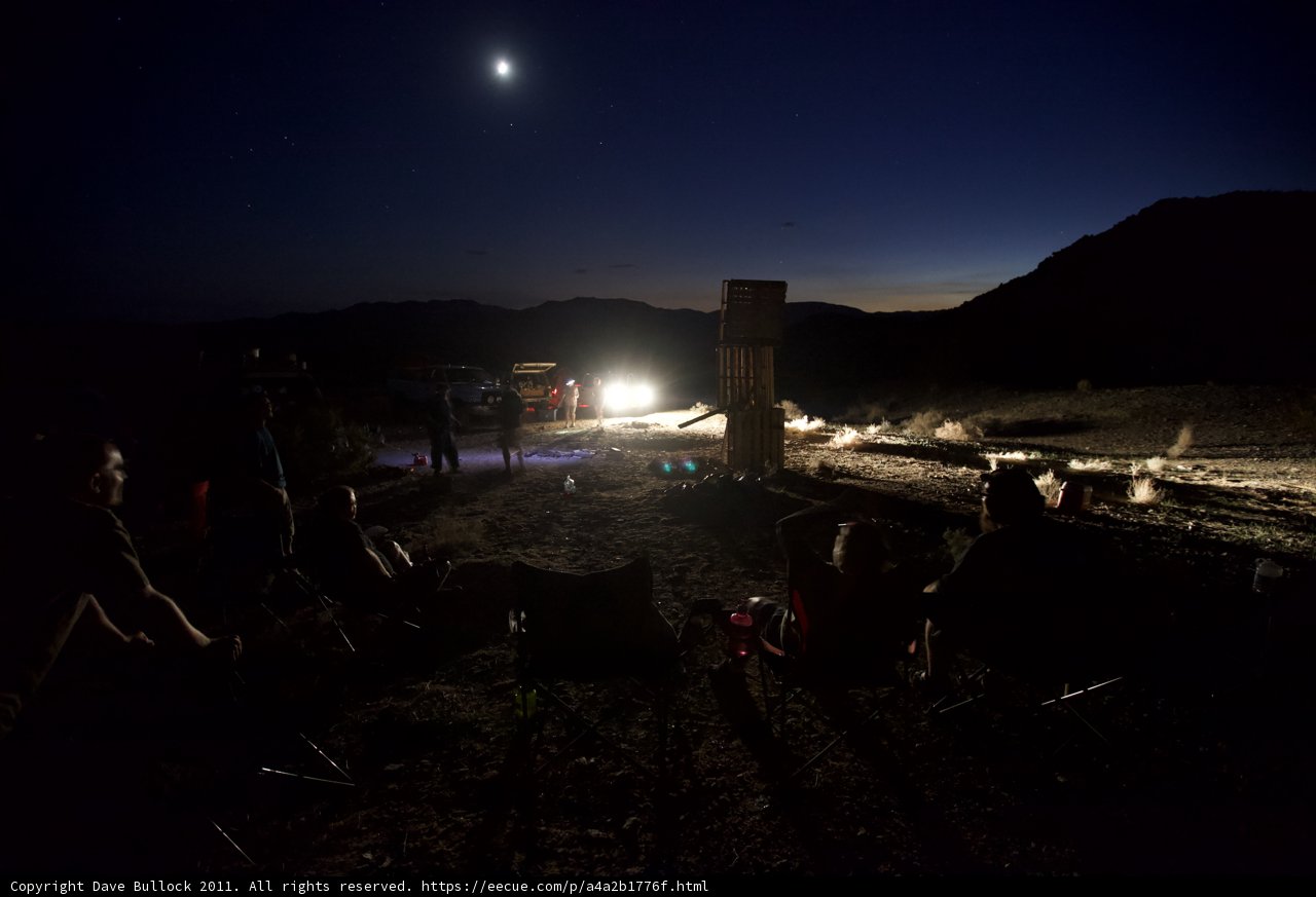 Moonlit Camping