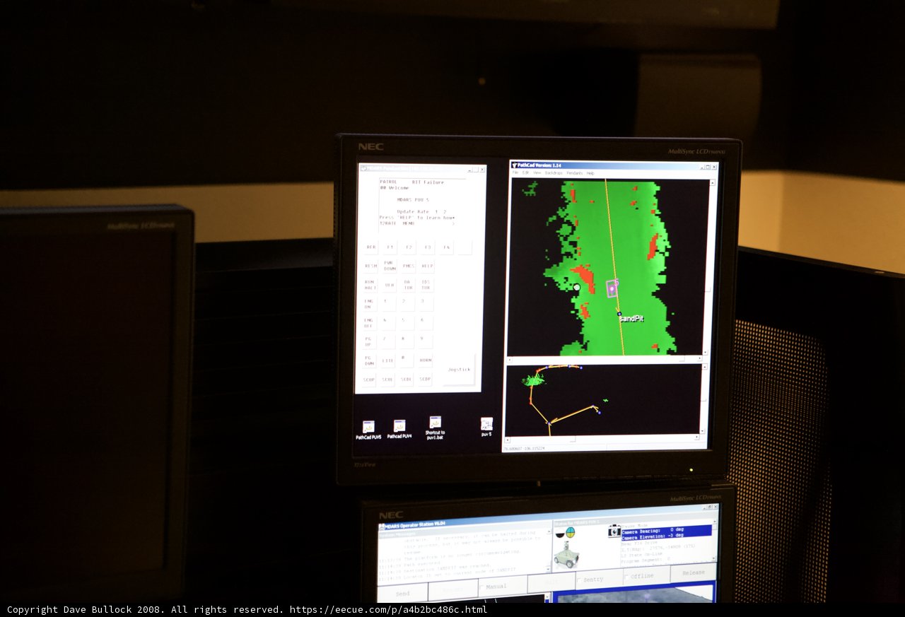 Map Displayed on Computer Screen