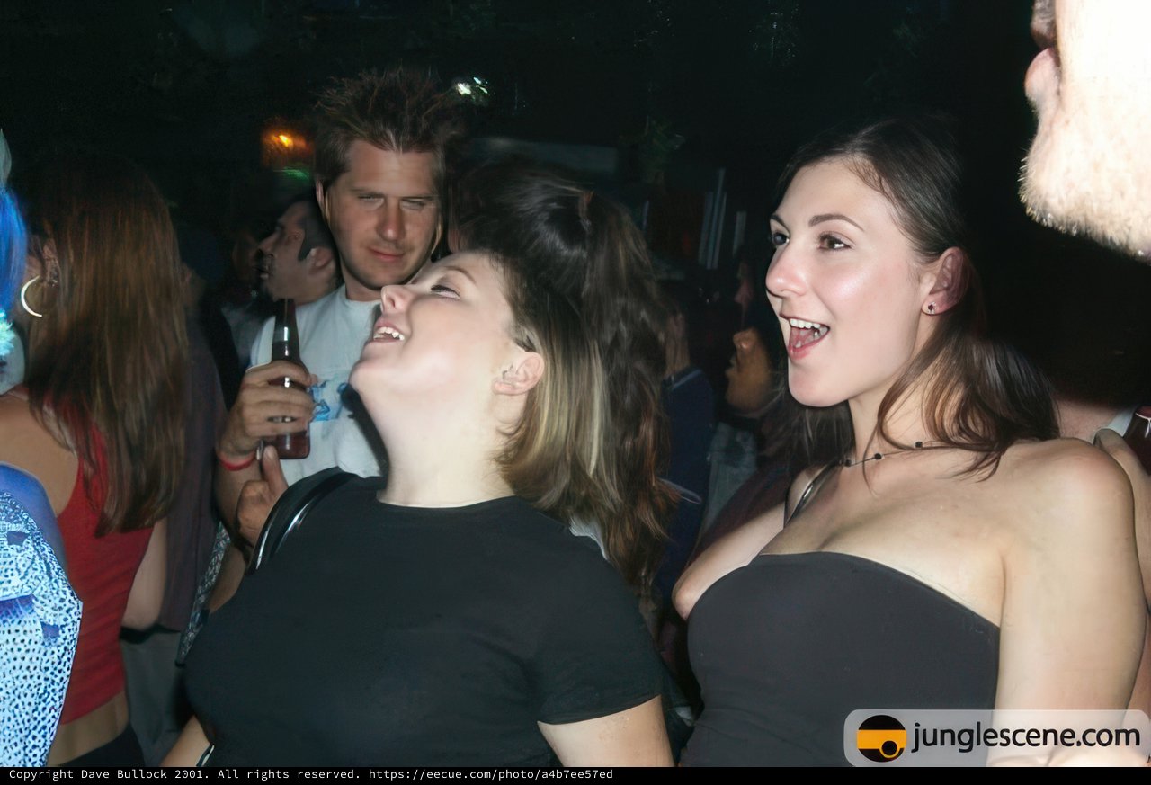 Laughing it Up at the Night Club