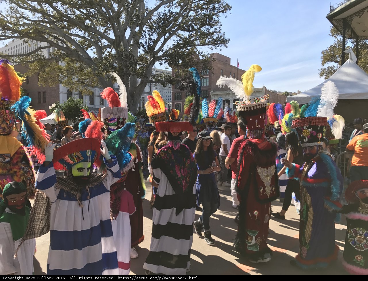 Colorful Parade of Performers
