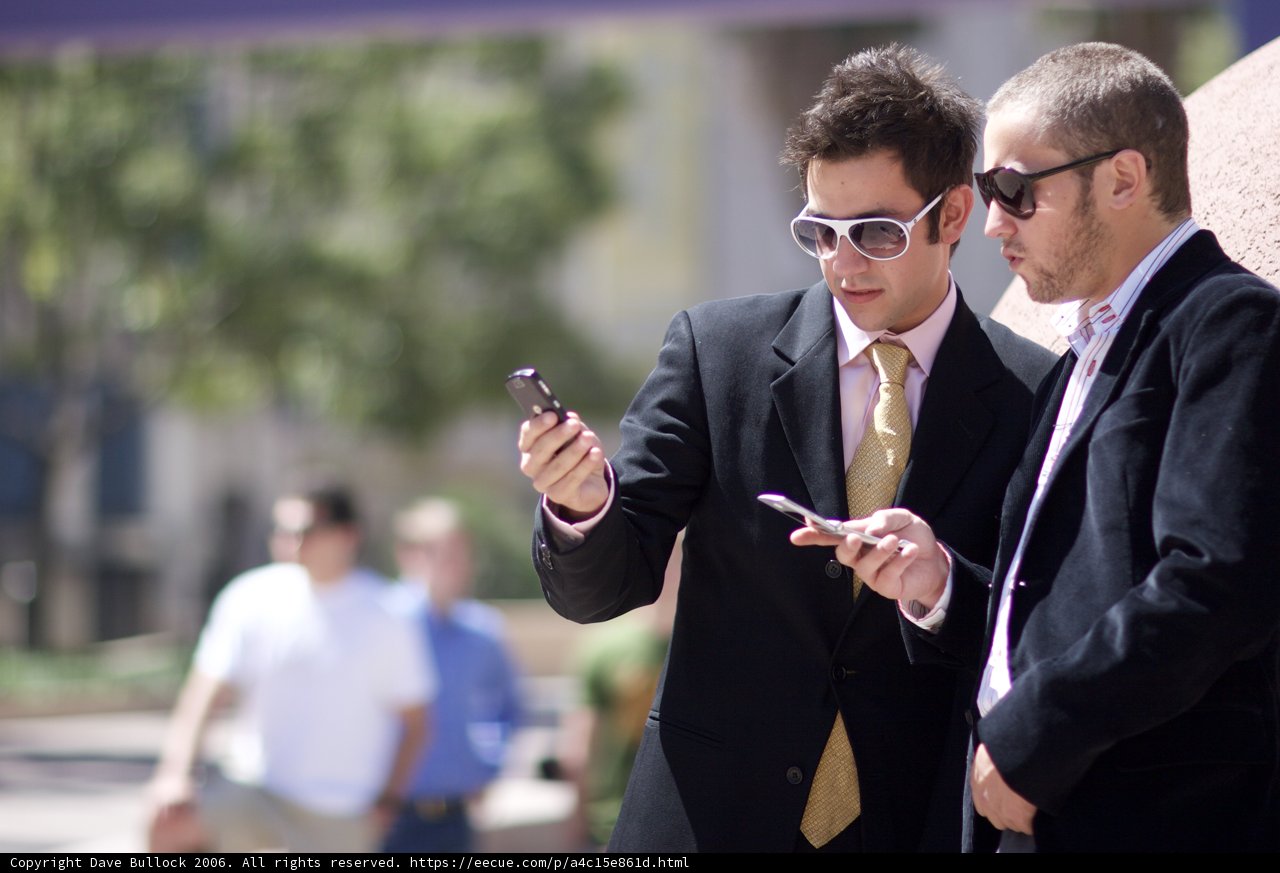 Businessmen on Phones