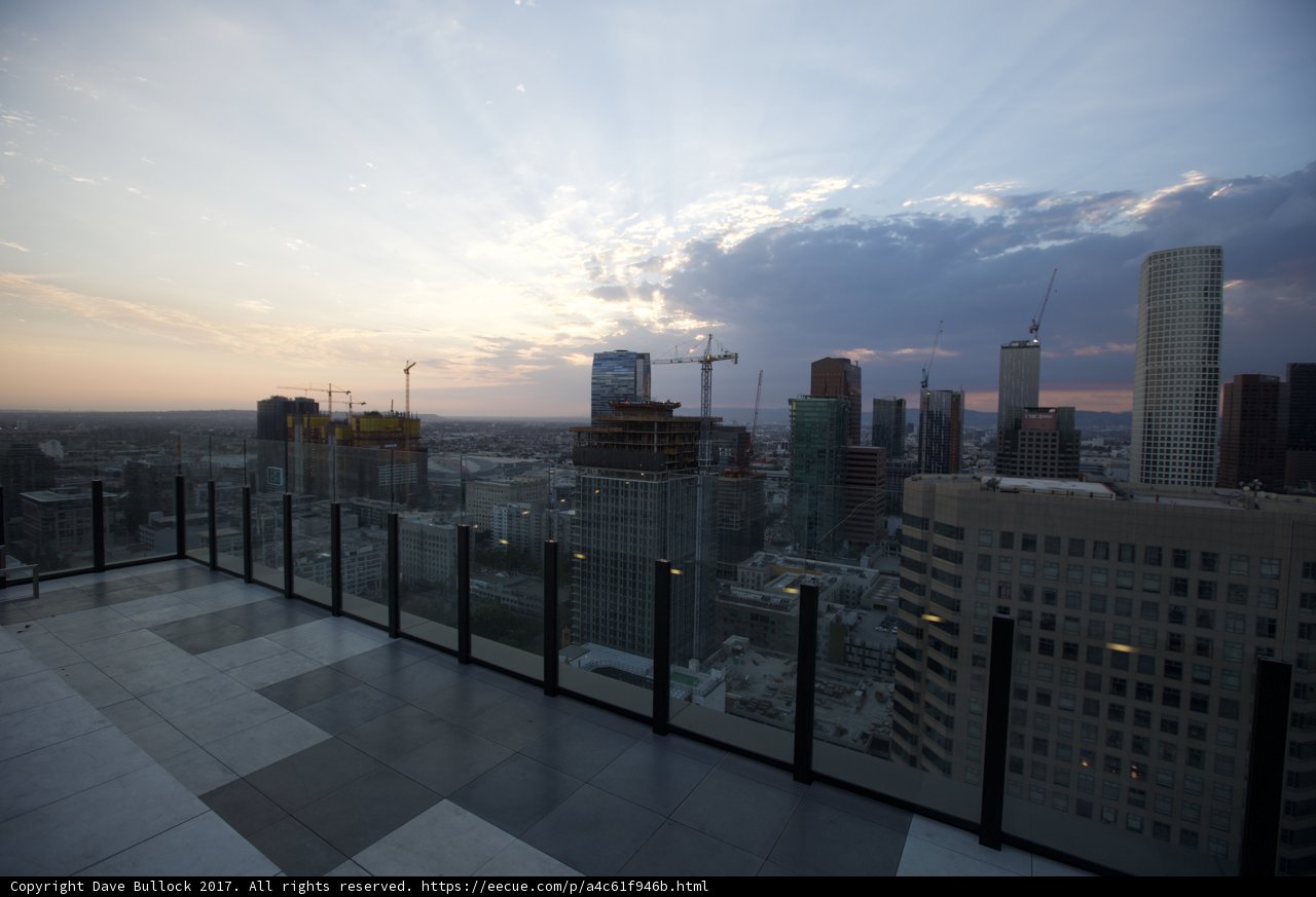 Urban Metropolis at Sunset