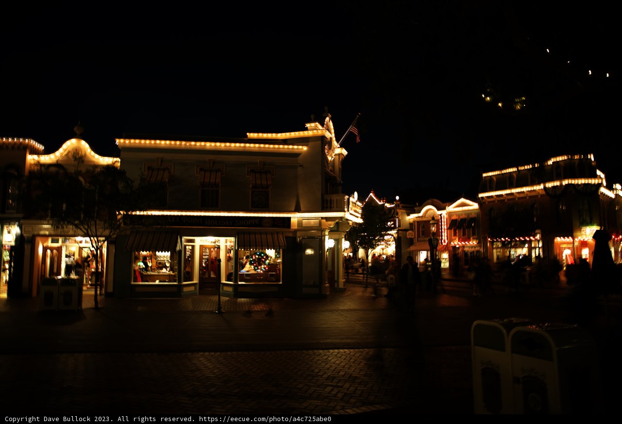 Enchanting Christmas Village at Disneyland