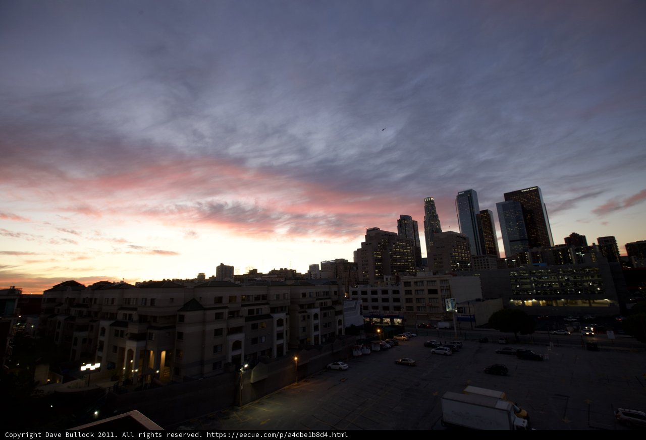 A Metropolis in the Sunset