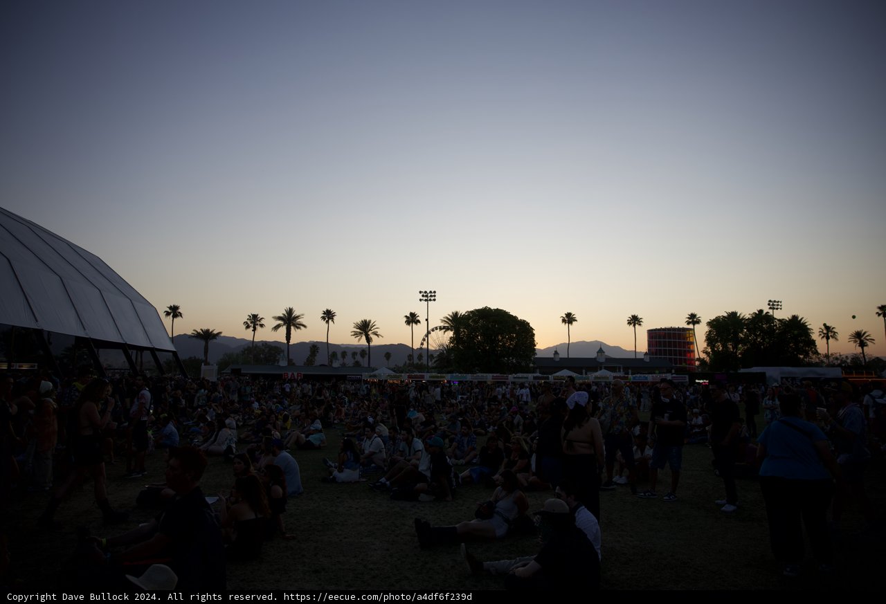 Sundown Serenity at Coachella 2024