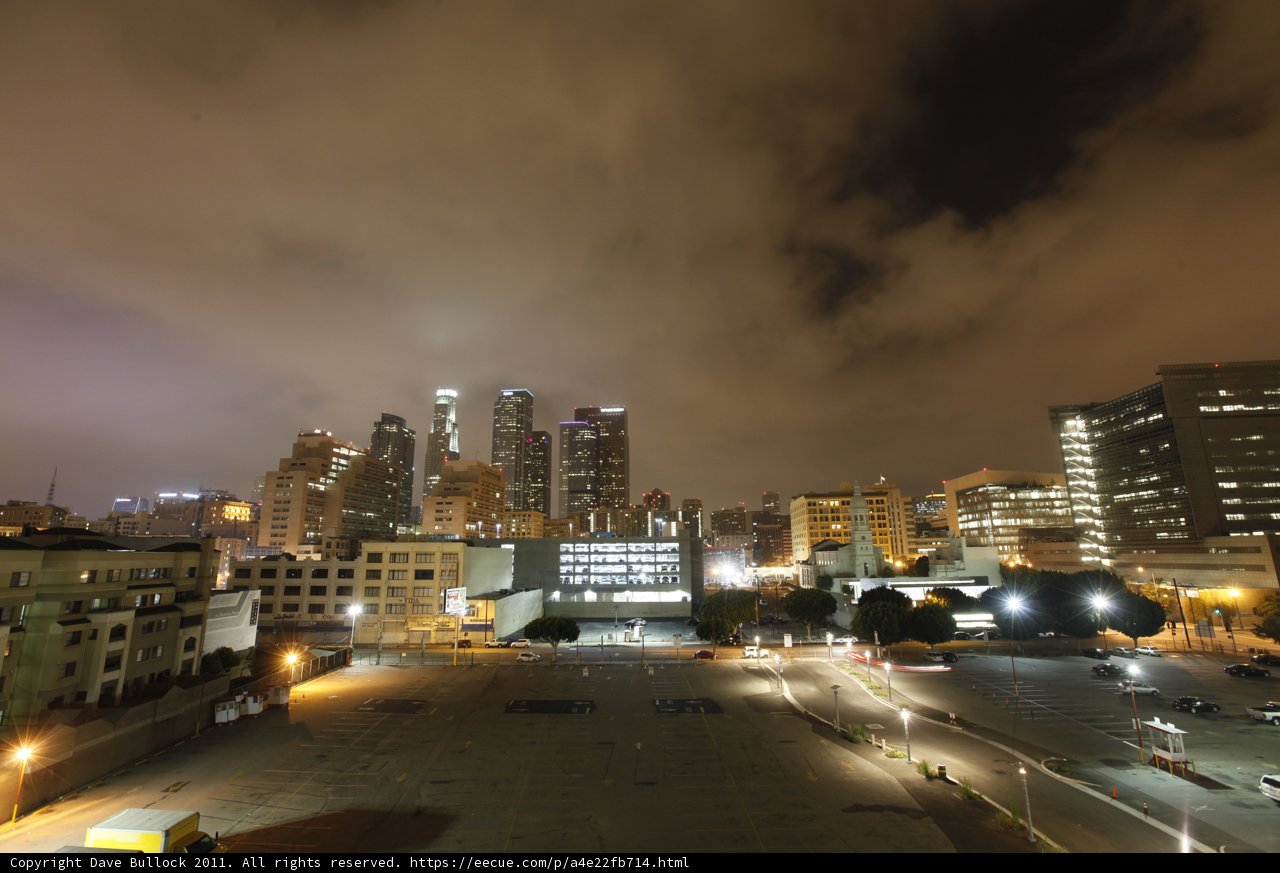 Nighttime Cityscape