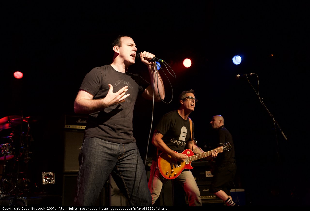 Live Performance by Brett Gurewitz and his Band at 2007 Bad Religion Glasshouse Concert