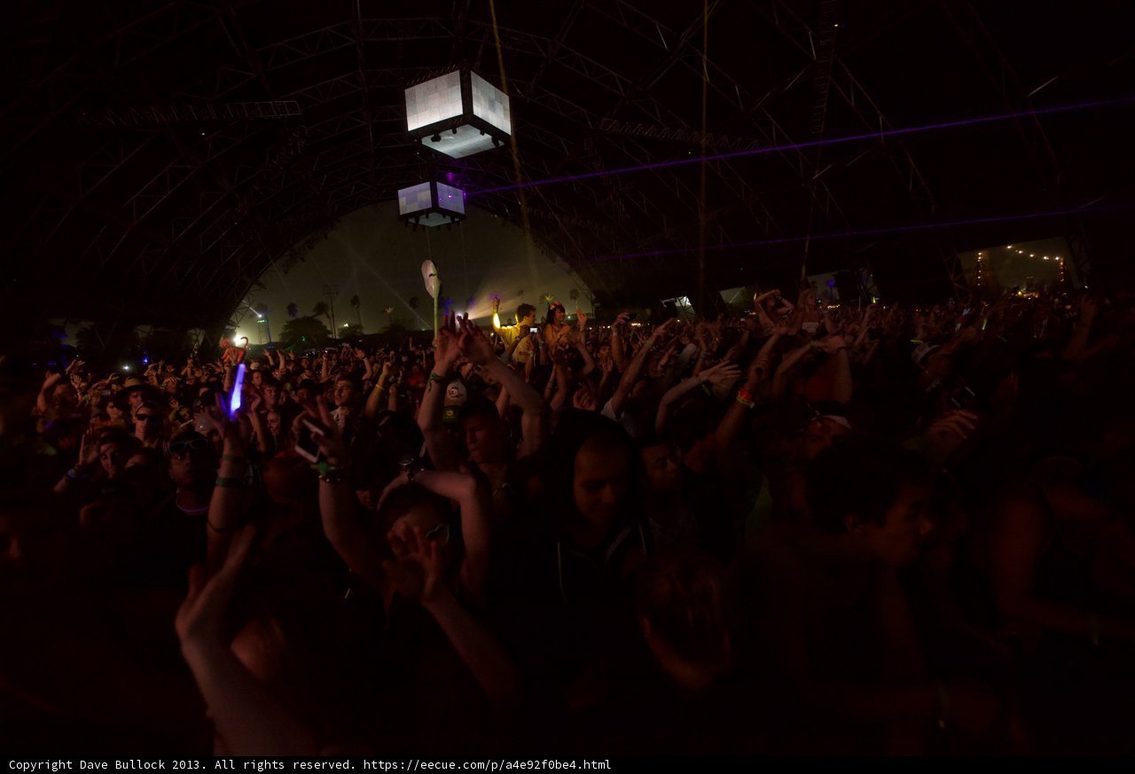 Coachella Crowd Gets Wild
