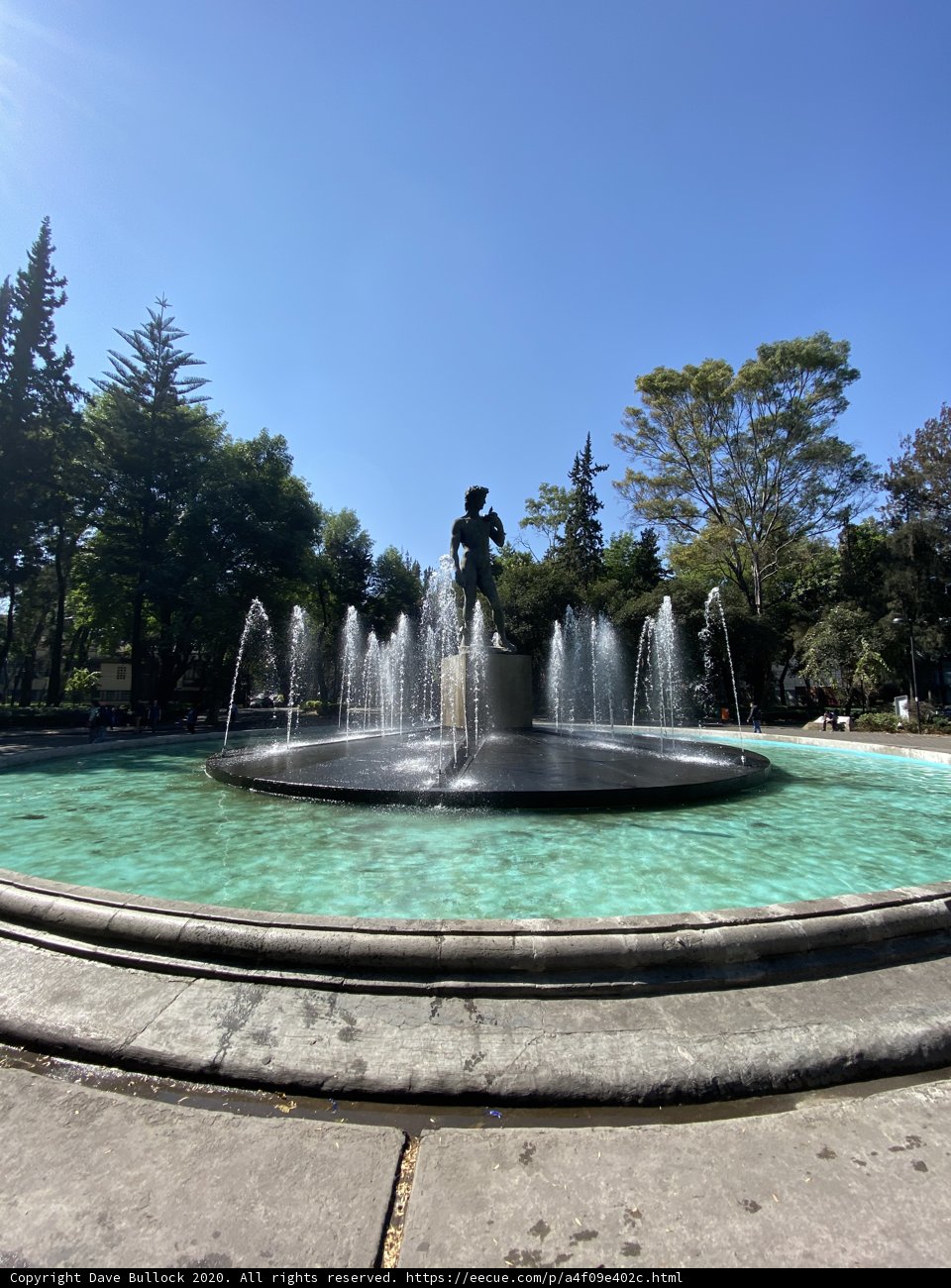 Statue in the Fountain