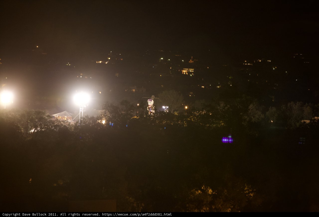 City Lights from Above