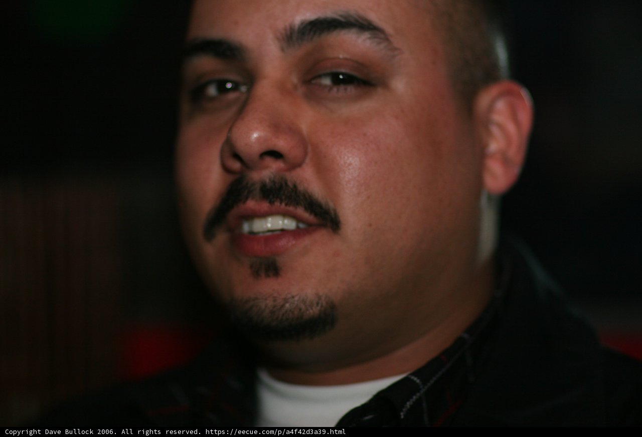 The Mustached Man in Black