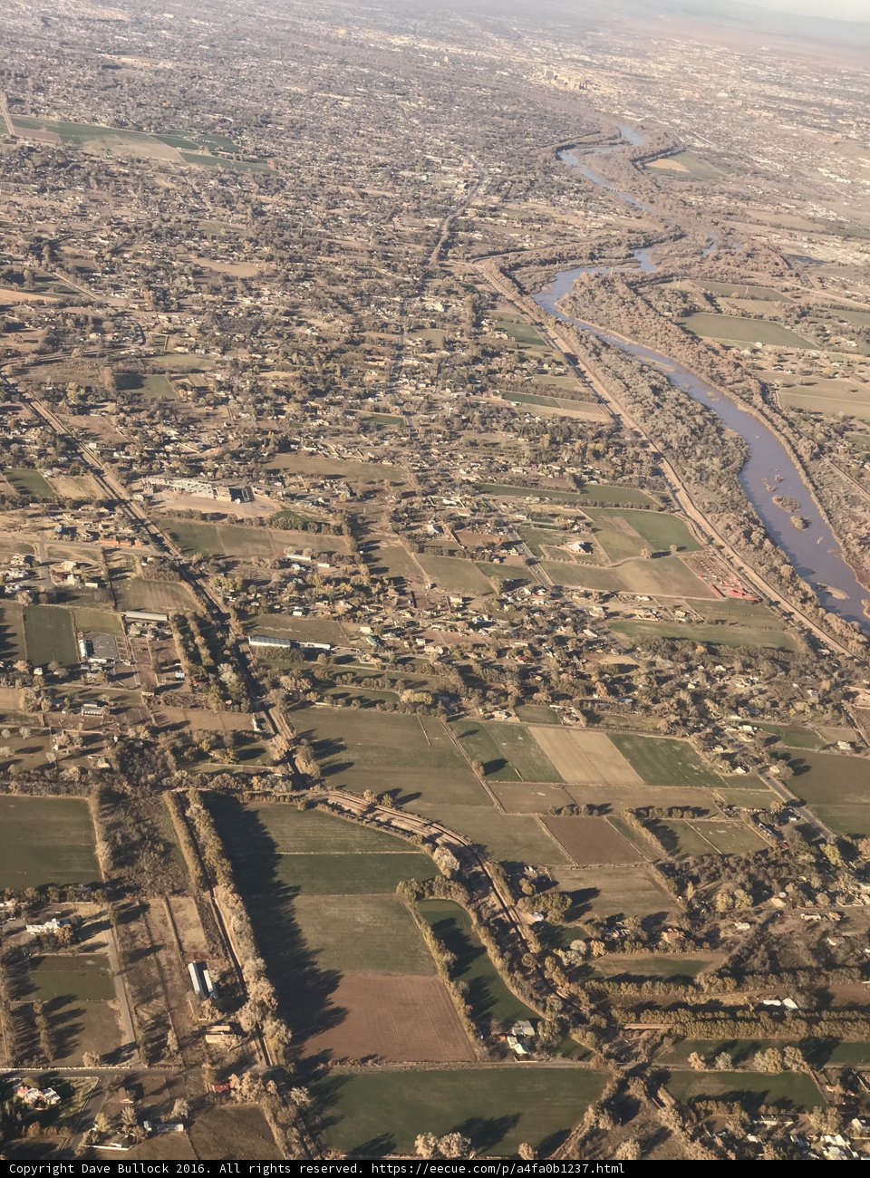 Aerial View of South Valley Cityscape