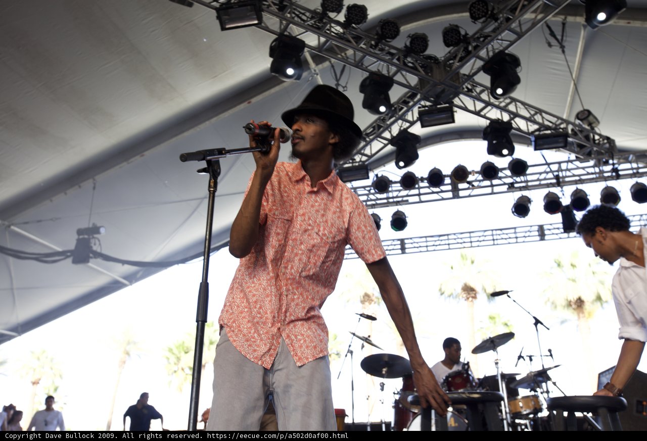 K'naan Warsame Lights Up Coachella