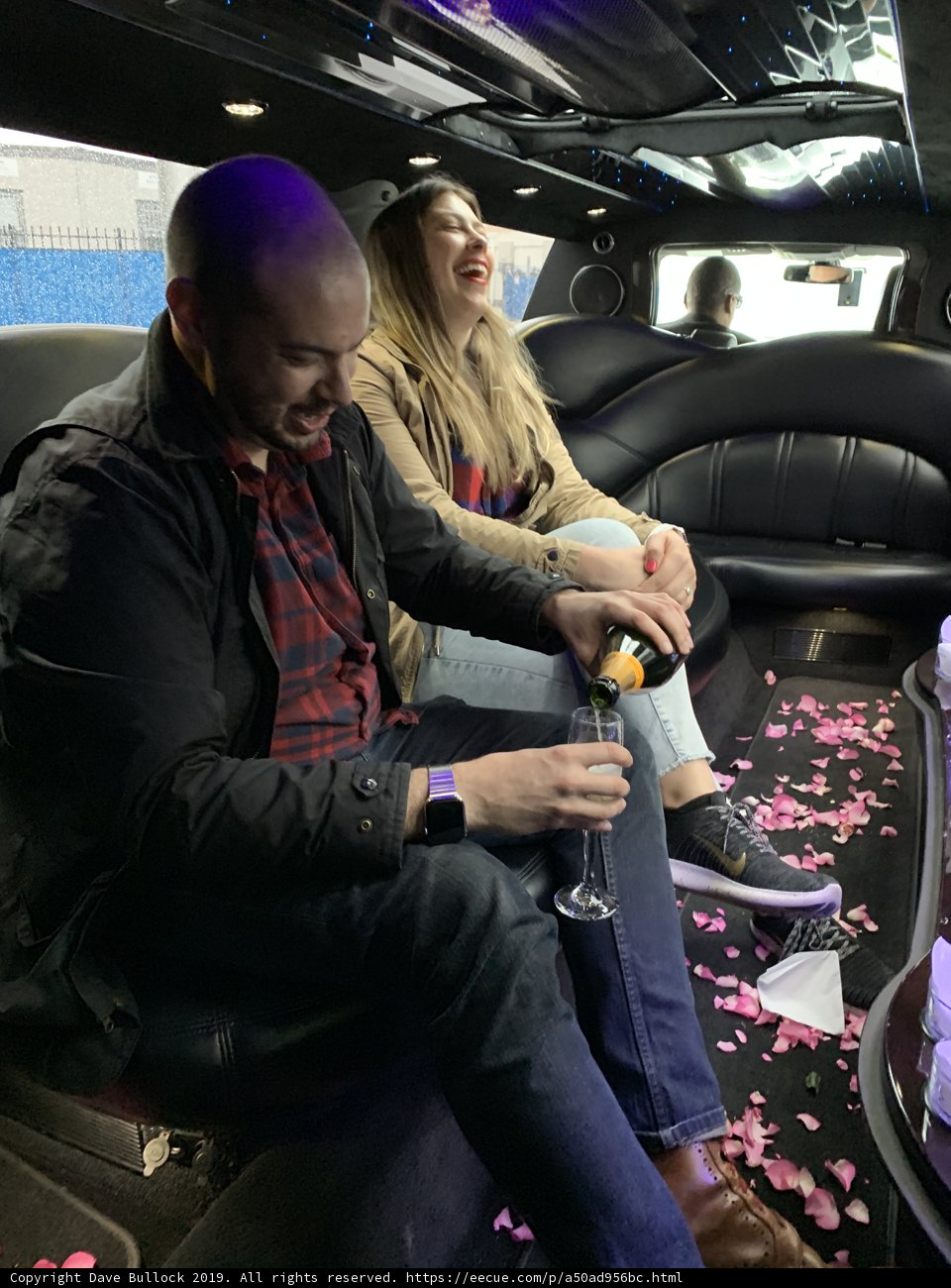 Luxury Ride with Fashionable Couple