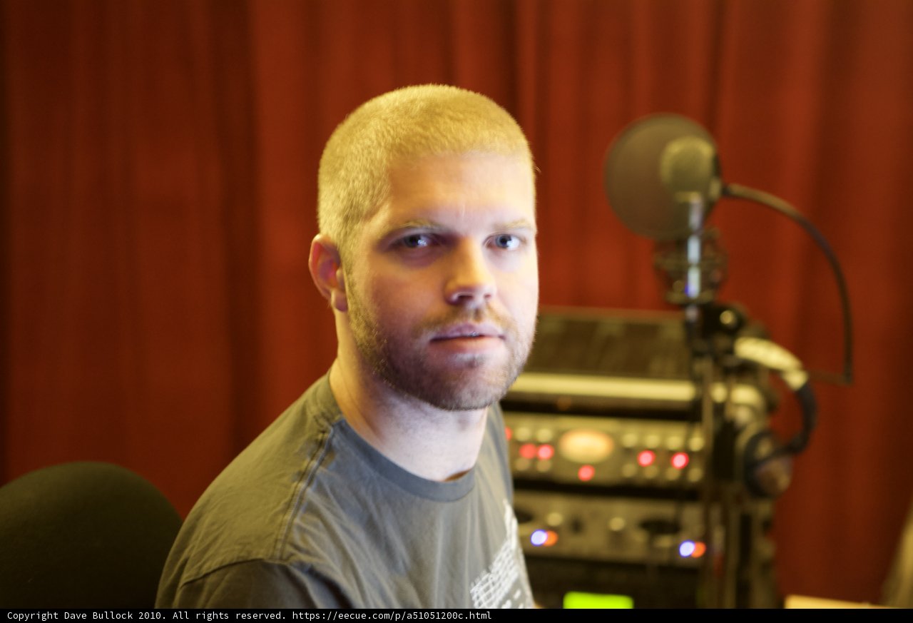 Morgan Page in the Recording Studio