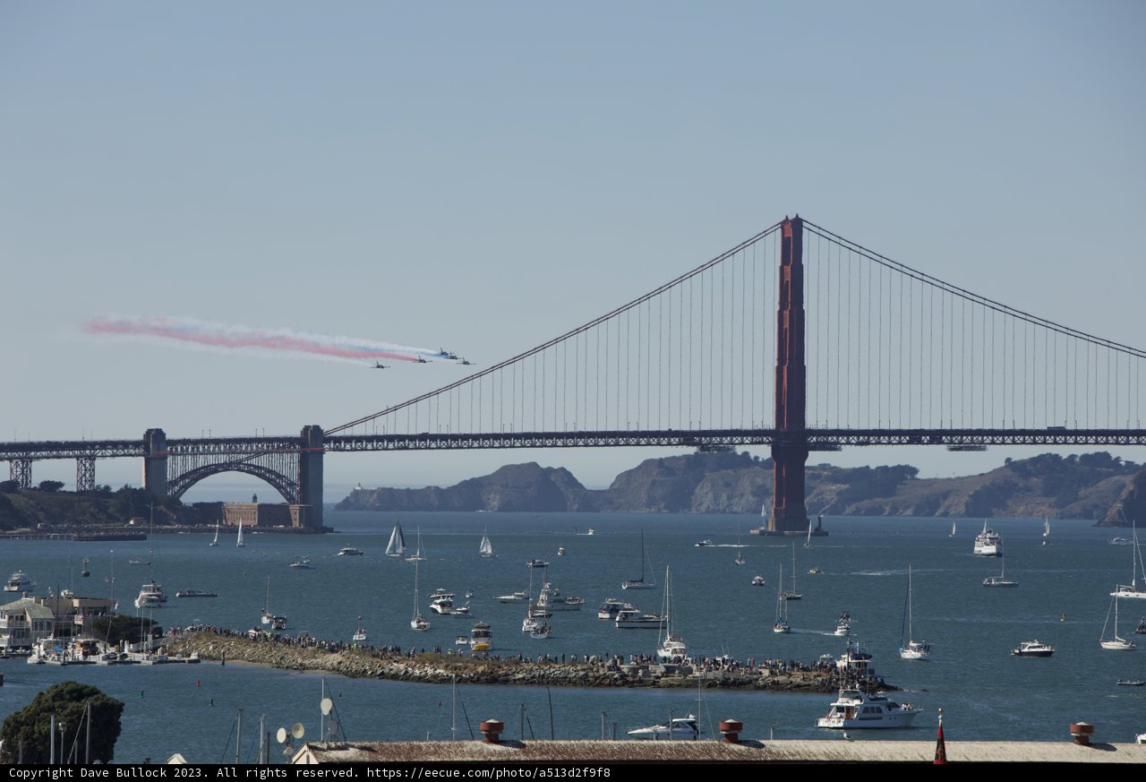 A Picturesque Display: Fleet Week Air Show 2023