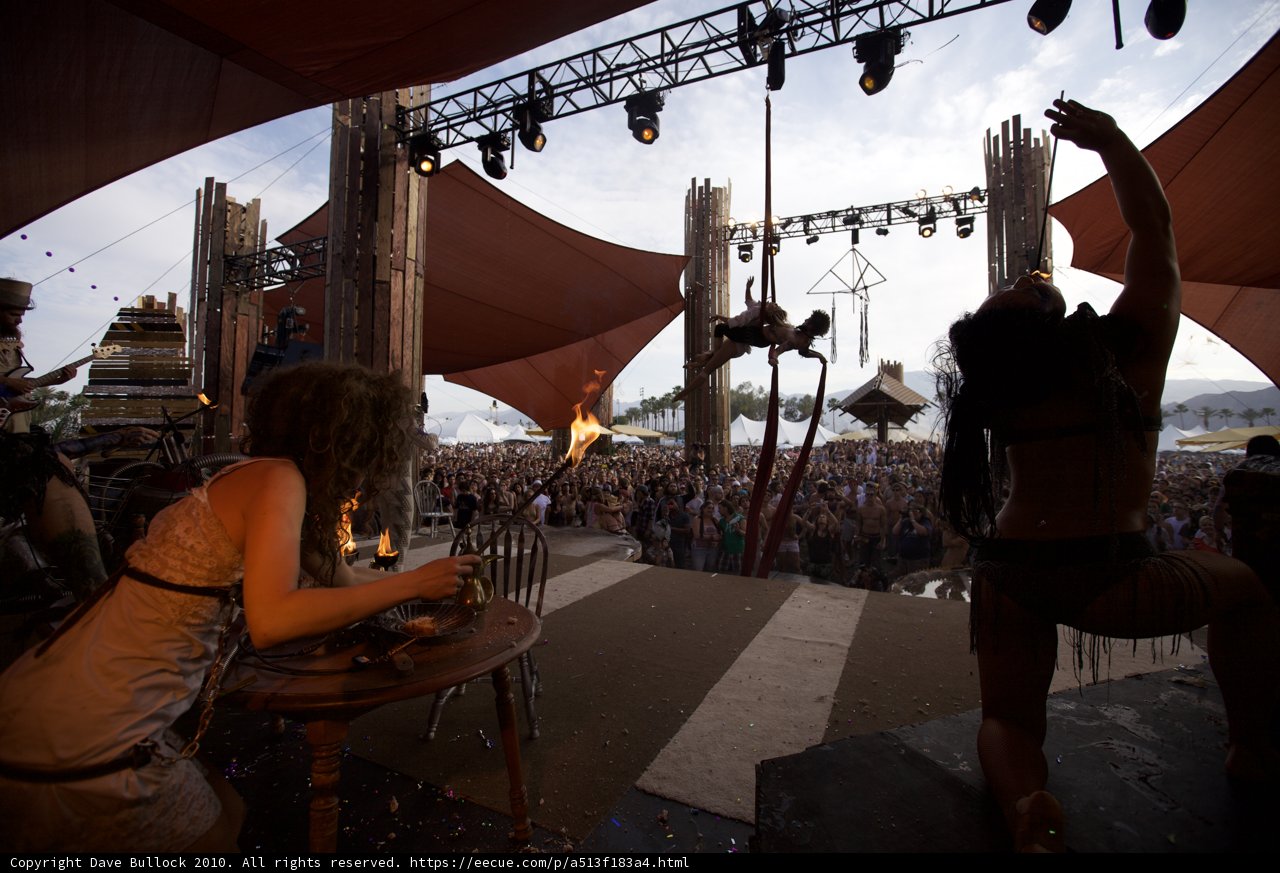 Stage Performance at Coachella