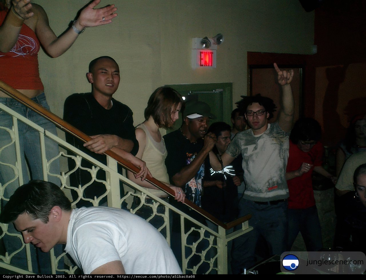 Hands Up on the Stairway
