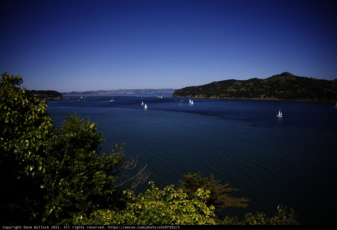 Serene Lake View from the Hilltop