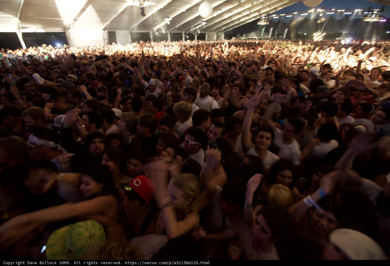 Jam-packed Crowd at Coachella 2009
