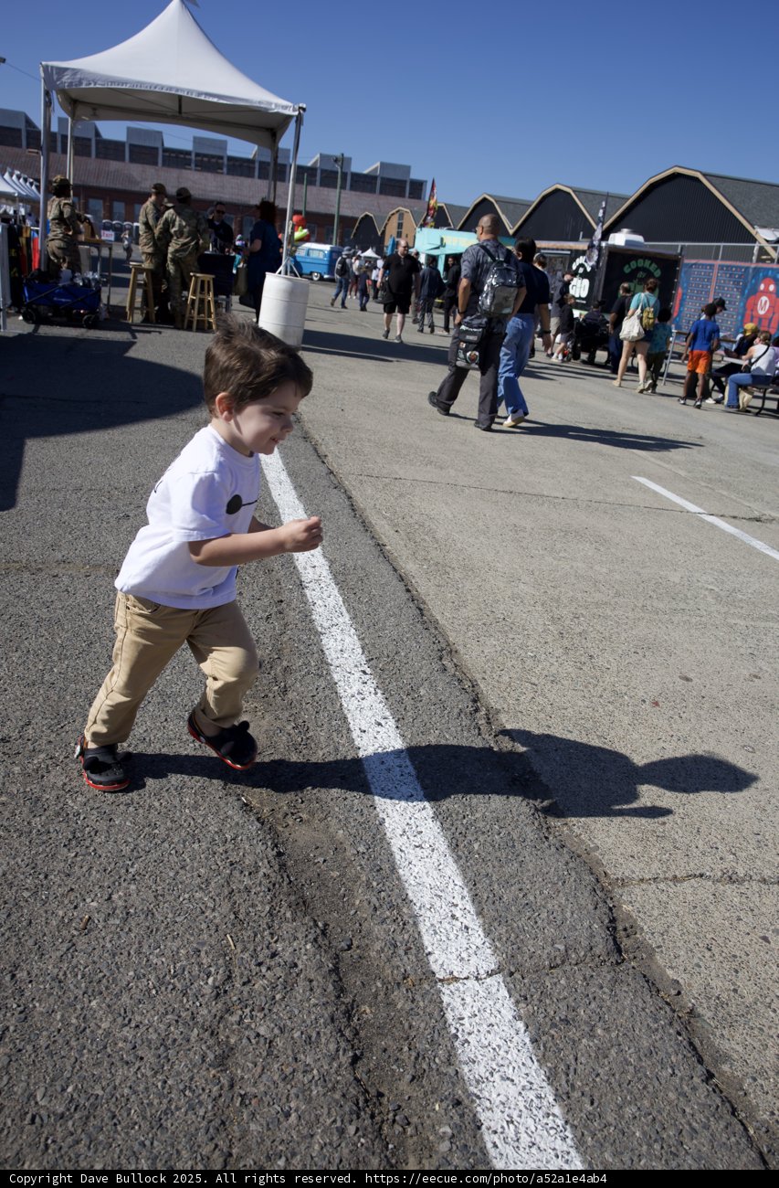 Little Explorer at Maker Faire