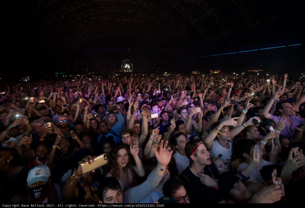 Urban Crowd Goes Wild at Coachella 2017