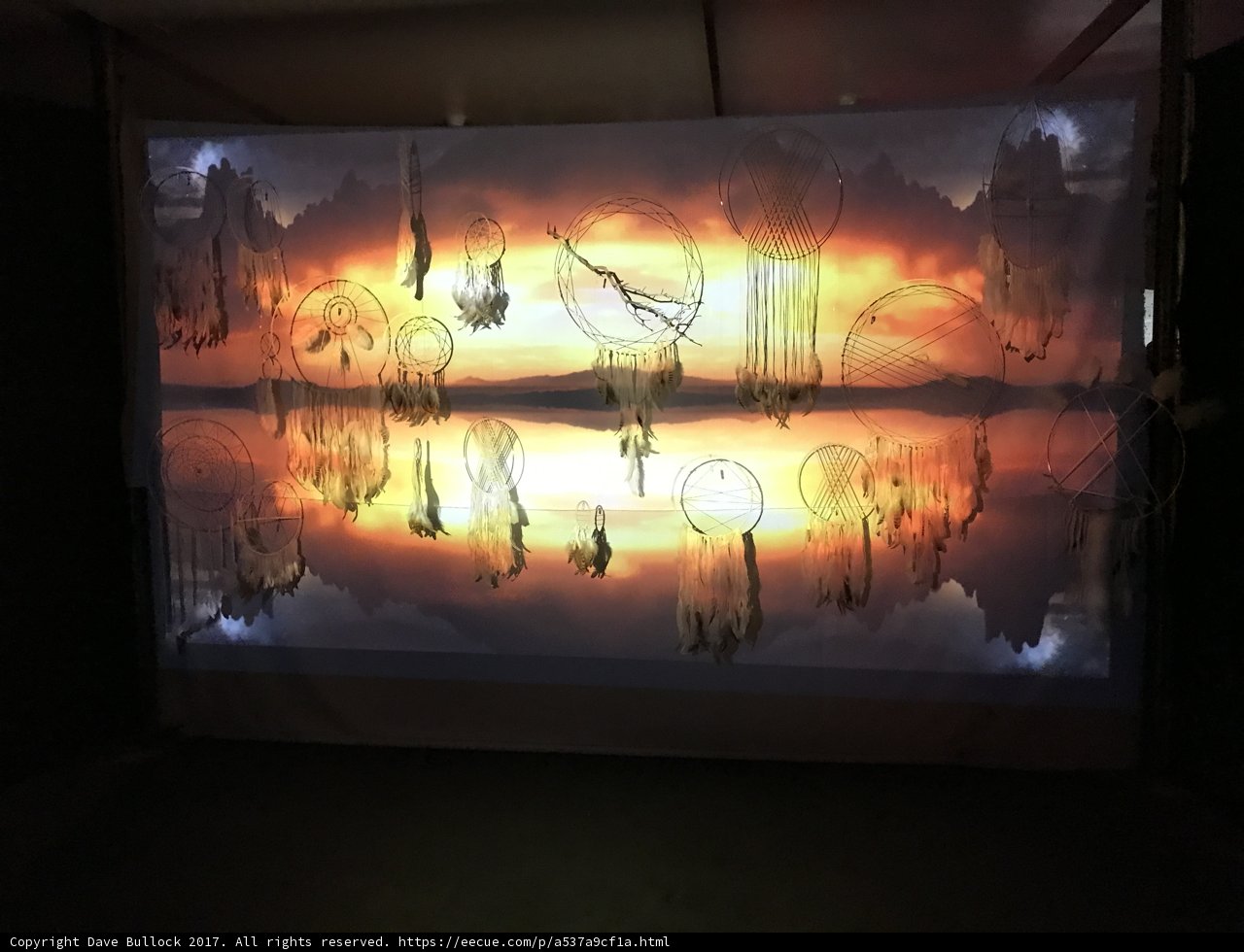 Sunset Projection Screen