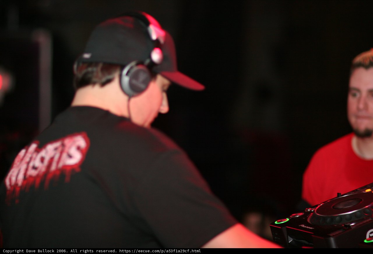 The Deejay in Black