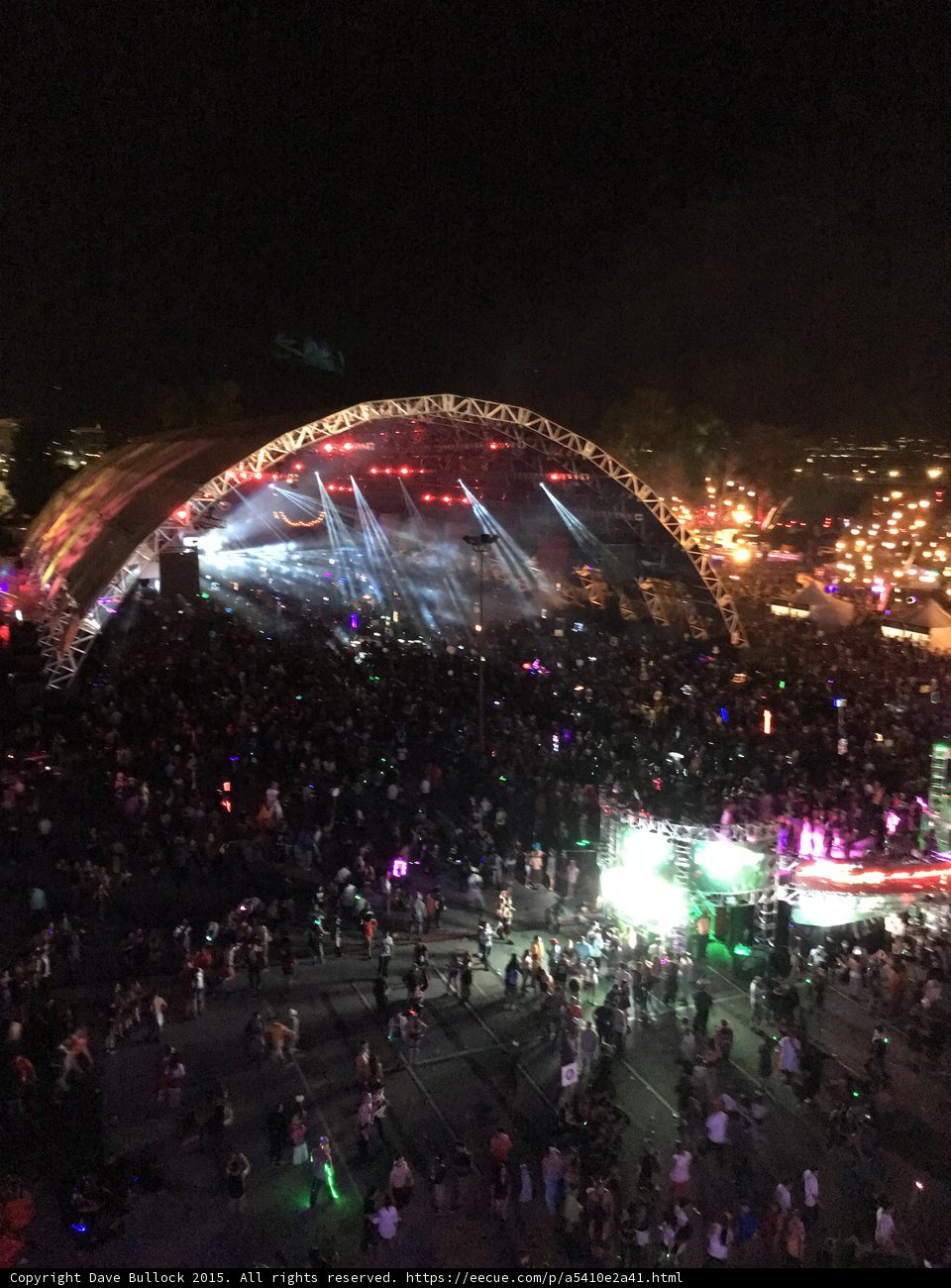 Nighttime Concert Excitement