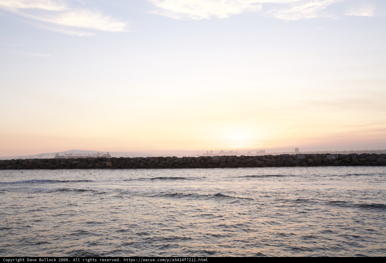 Serene Sunset by the Ocean