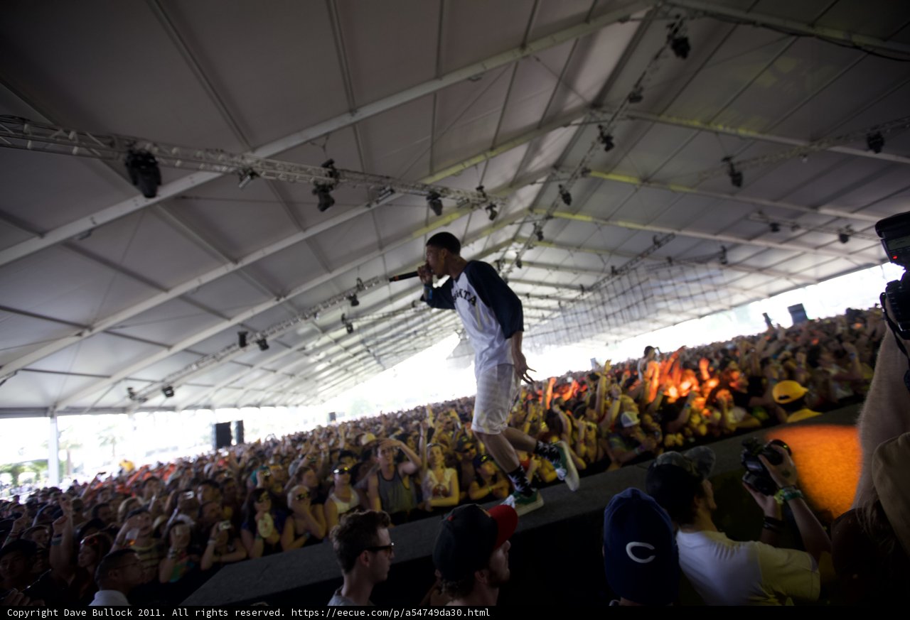 Man Takes the Stage to Rock Coachella