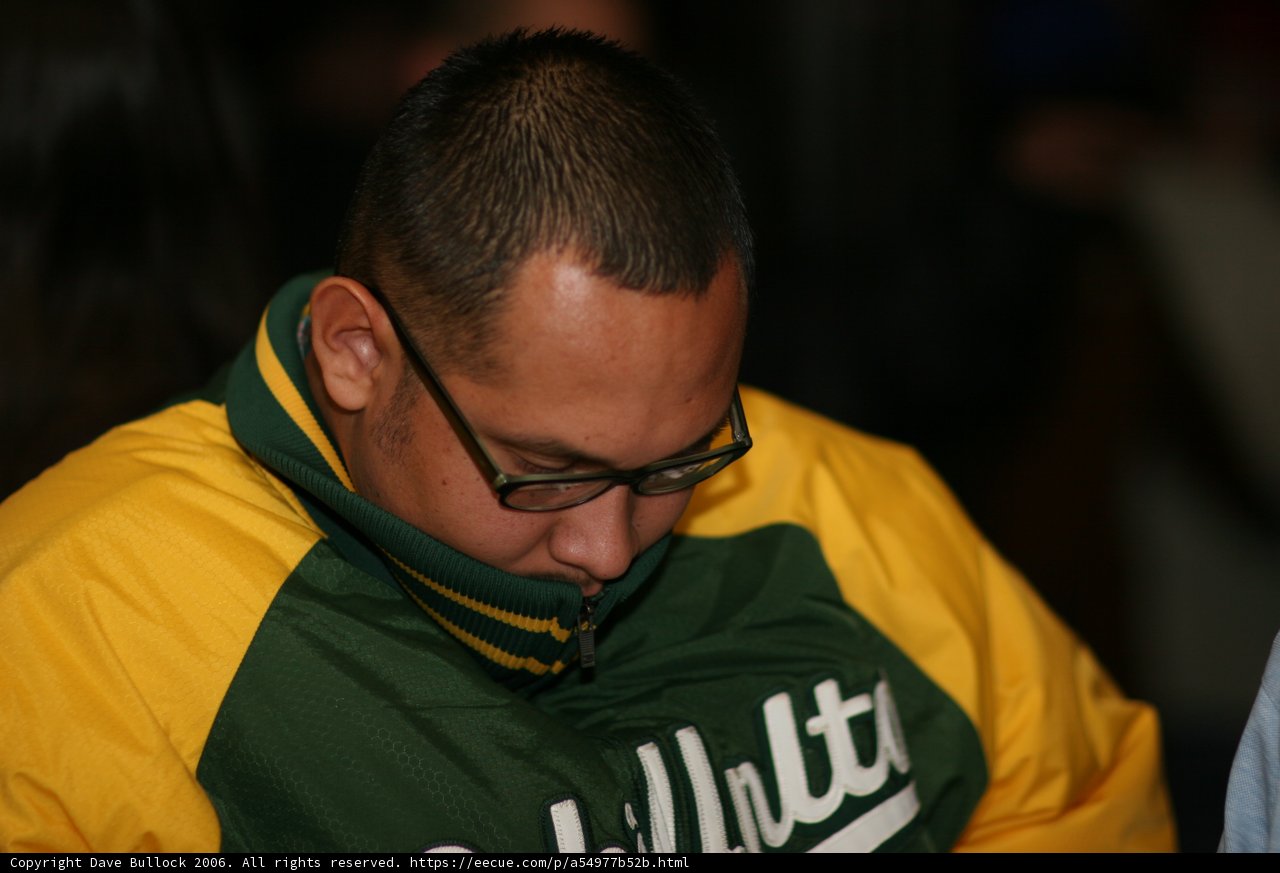 Green Jacket Man