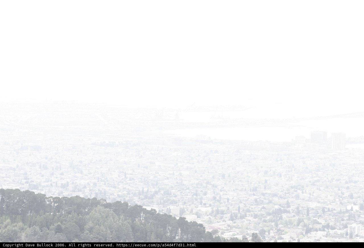 Serenity on a Hazy Hill