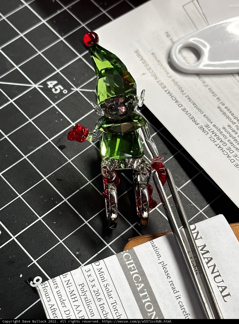 Robot on a Document
