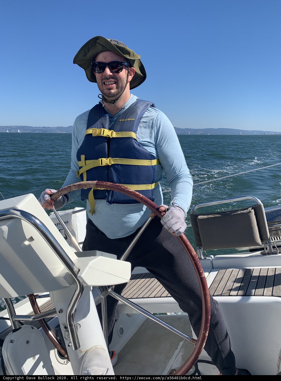 Captain Dave B on the Bay