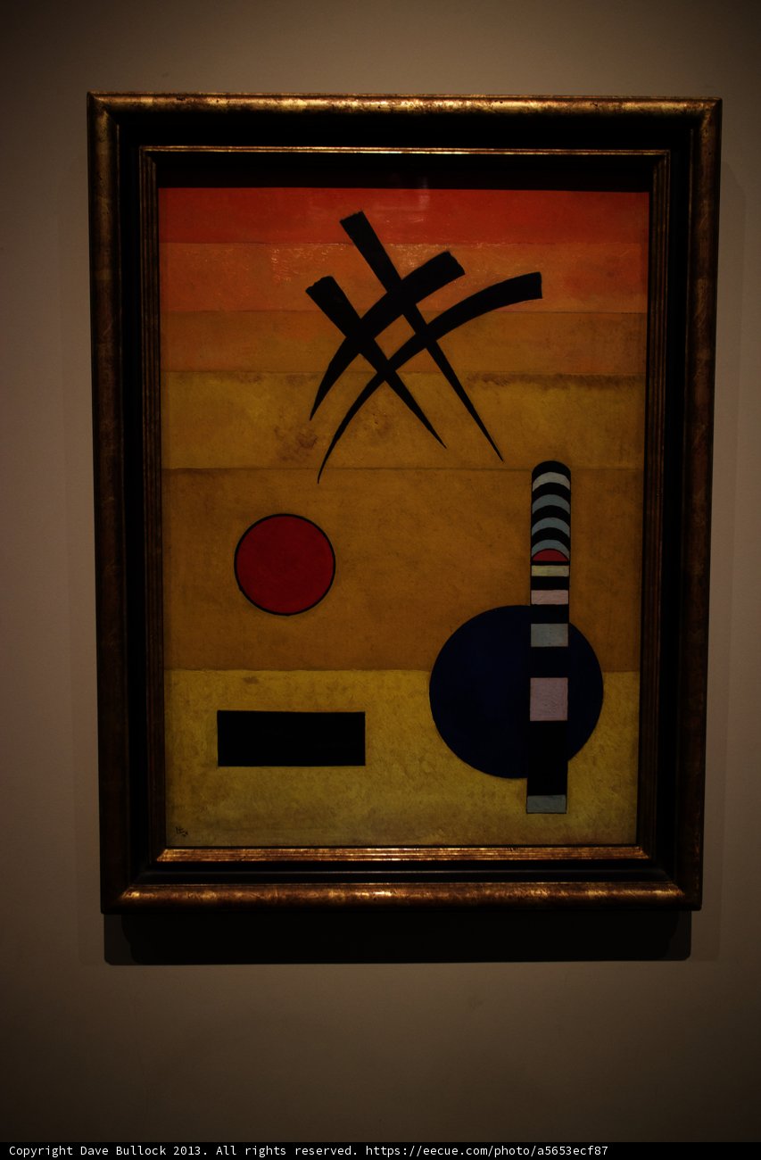 Abstract Impressions on a Gallery Wall