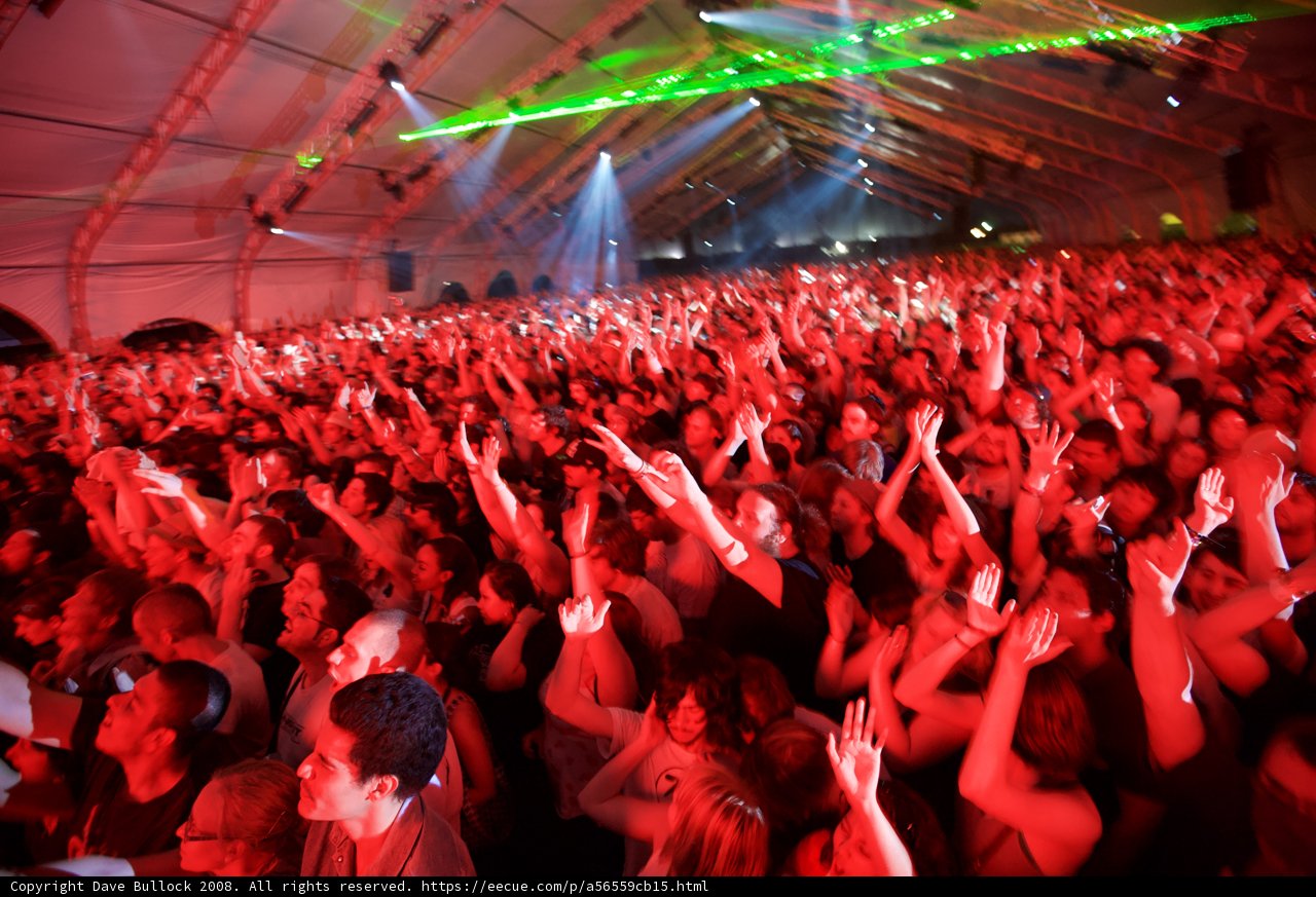 Coachella Crowd Goes Wild