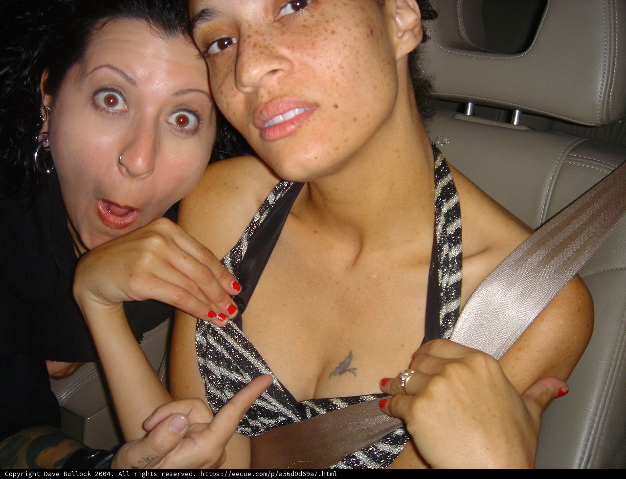 Two Women Rocking Accessories and Tattoos
