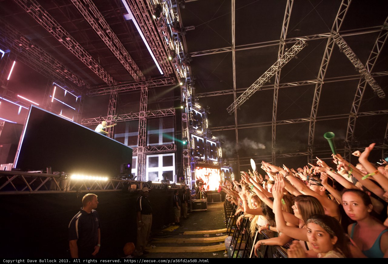 Energetic Crowd at Coachella 2013