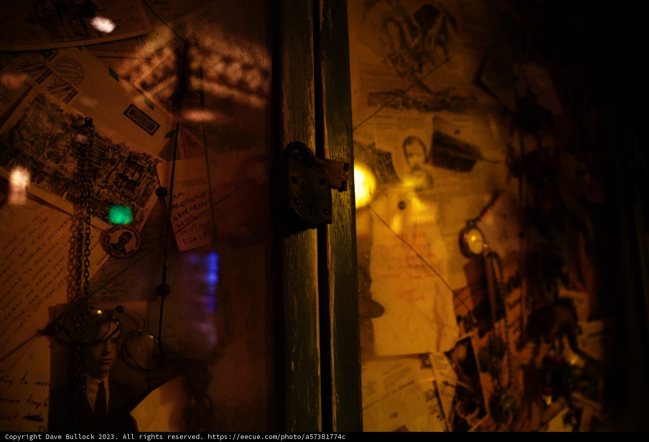 Mysterious Door Collage at Disneyland