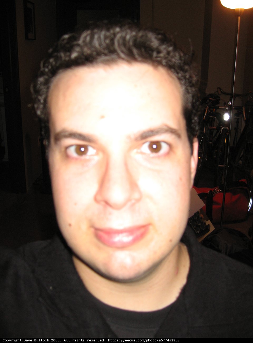 Portrait of Dave B with Urban Lighting