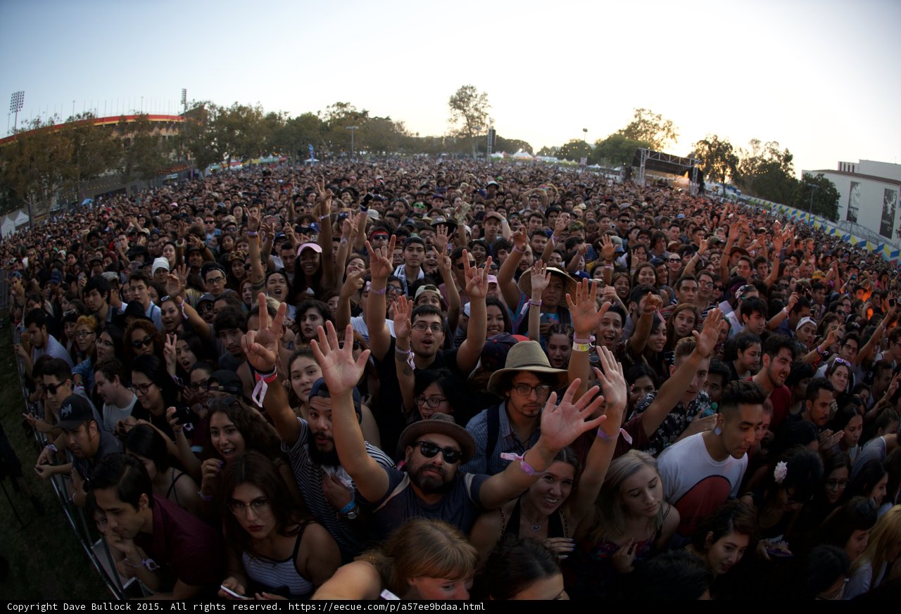 Crowd Wave Panorama