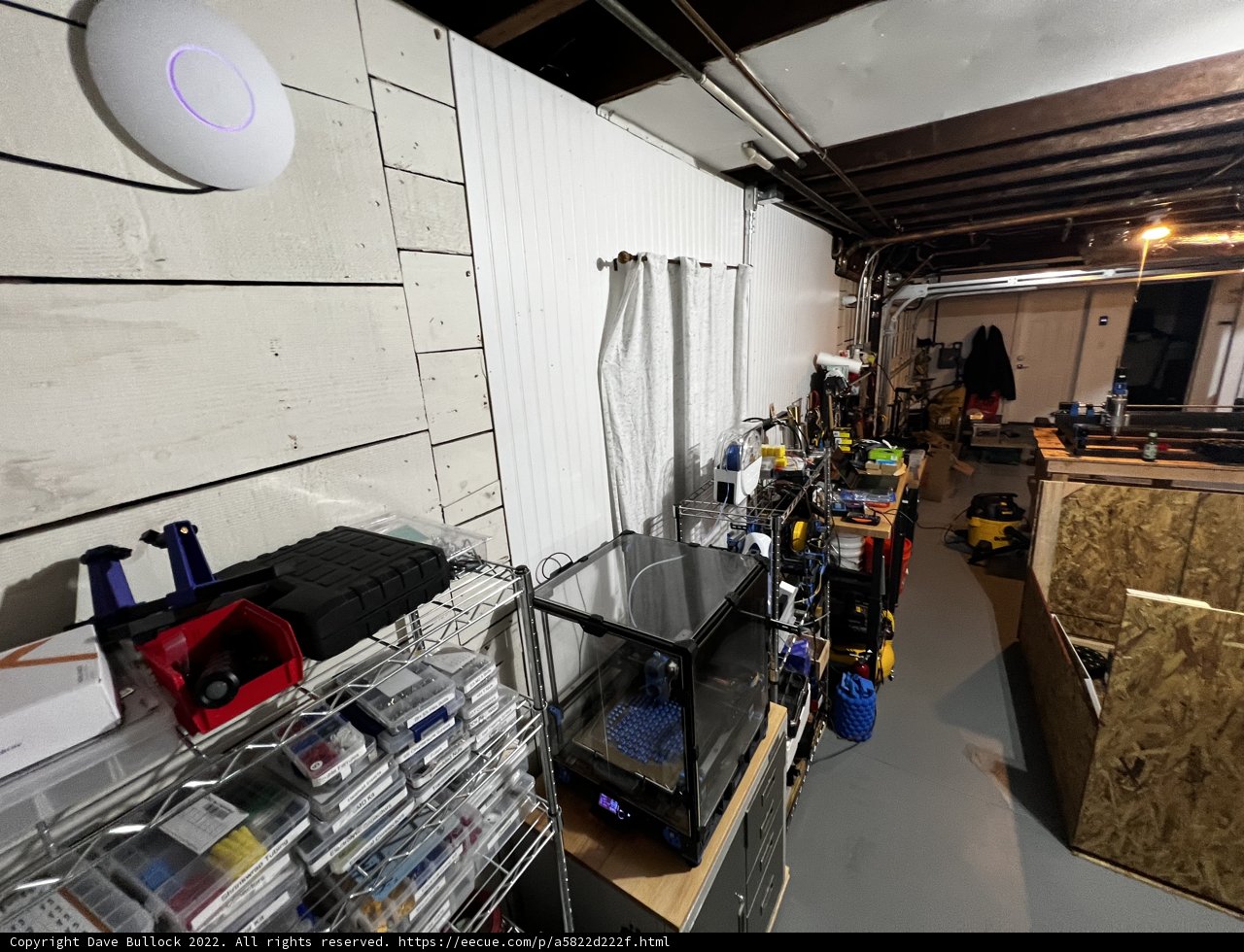 Tools Galore in a Factory Garage