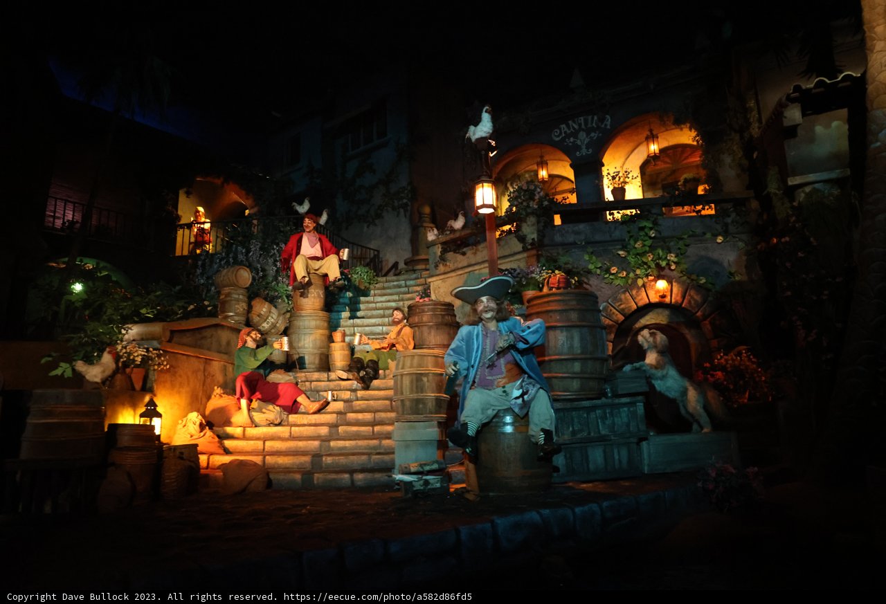 The Pirate's Gathering on the Steps of an Enchanted House