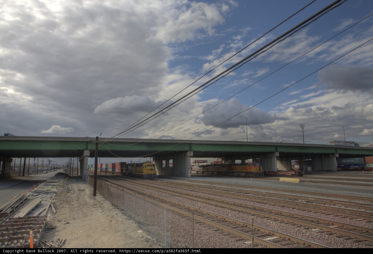 Railroad Under Overpass
