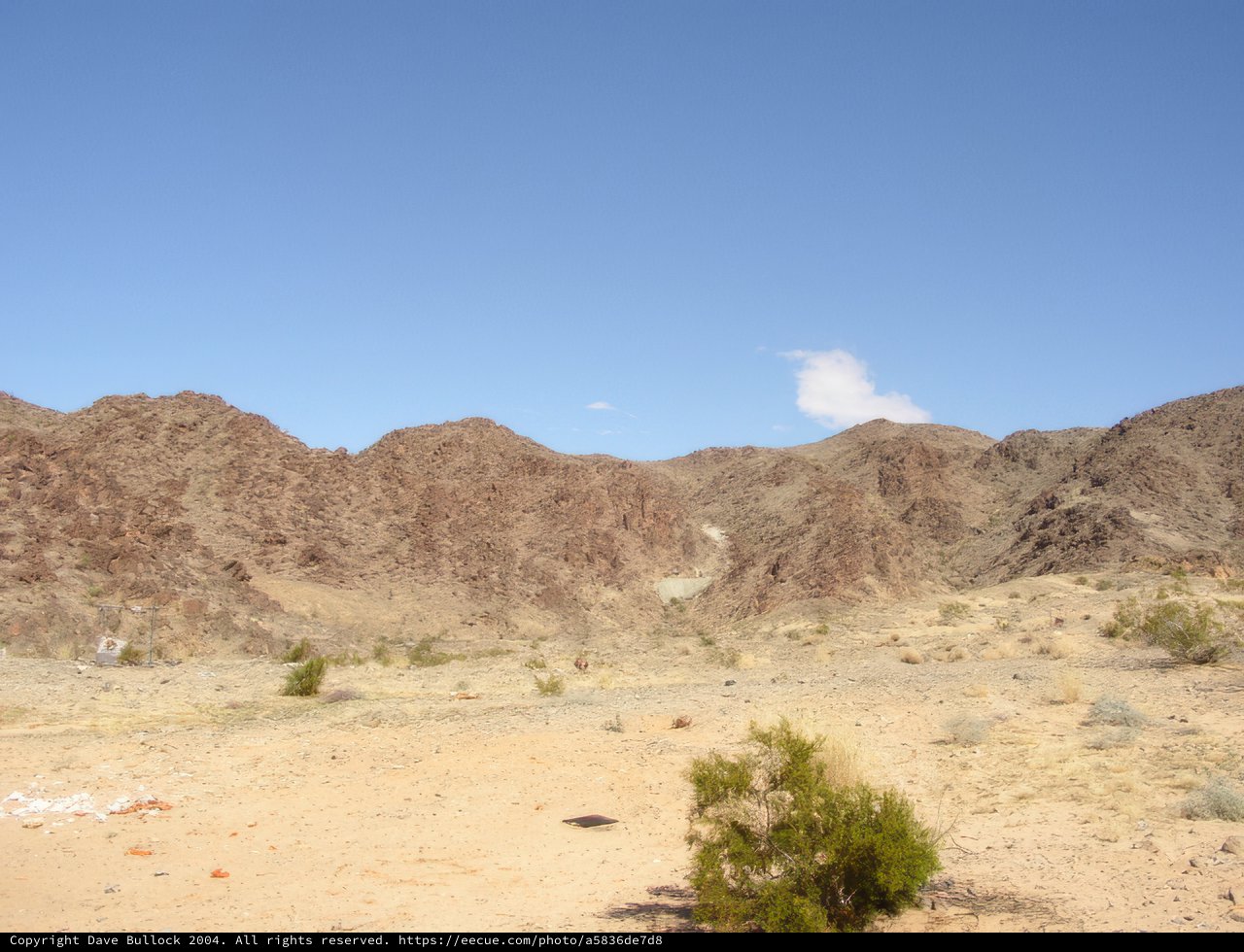 Majestic Desert Mountains