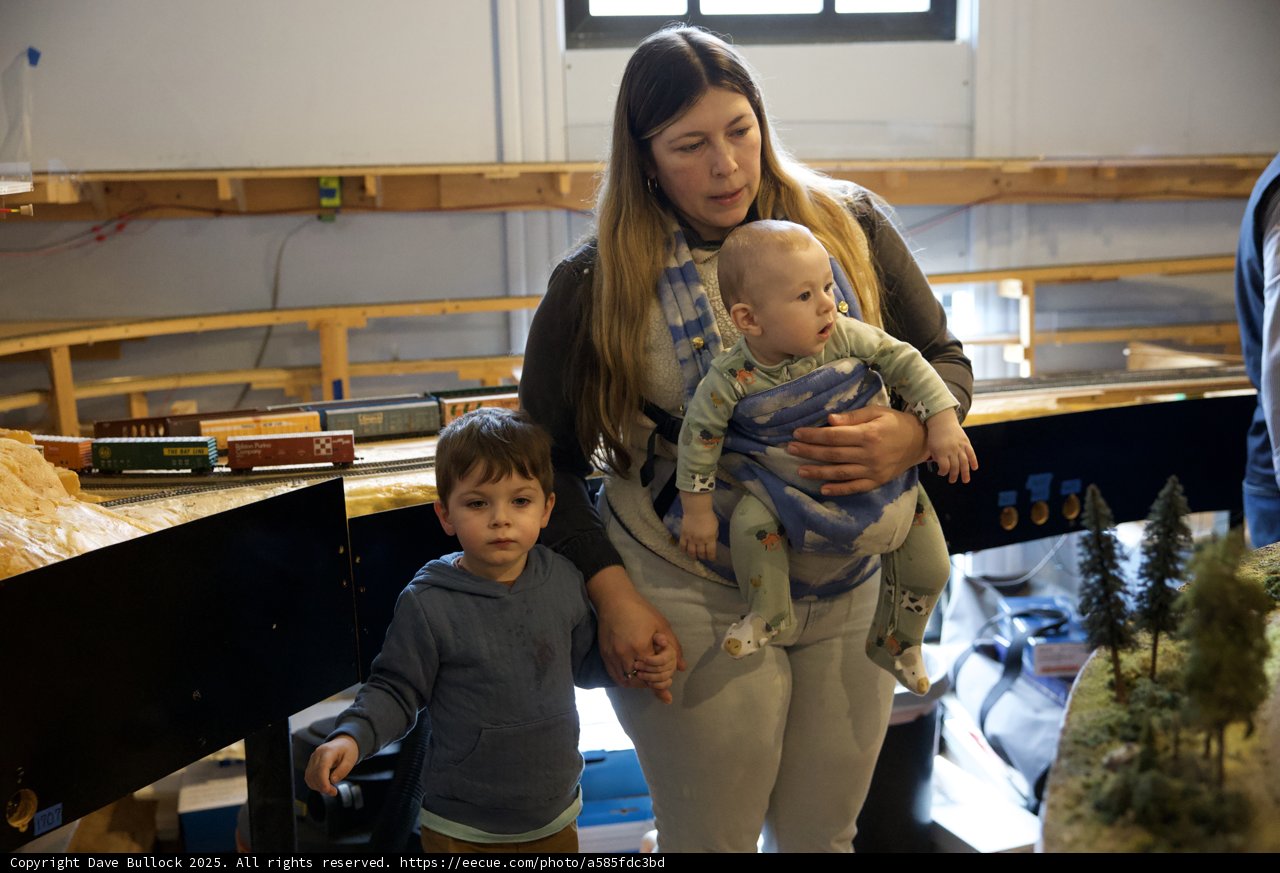 Family Fun at the Model Train Exhibit