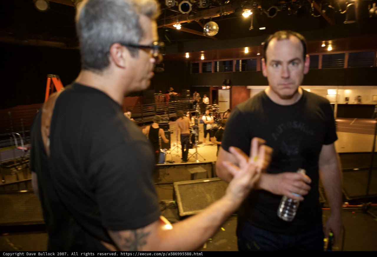 Pub Conversation with a Stage View