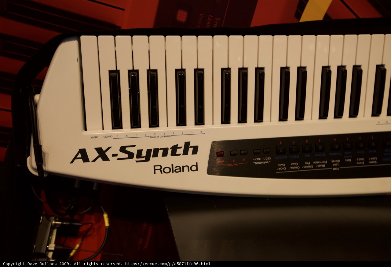 Ax-Synth Keyboard for the Modern Musician