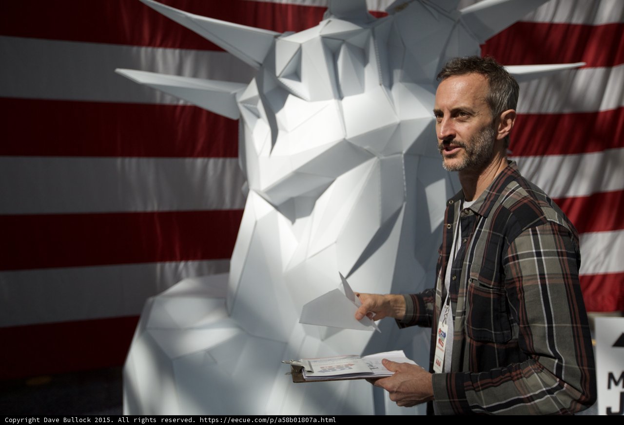 The Man and Lady Liberty